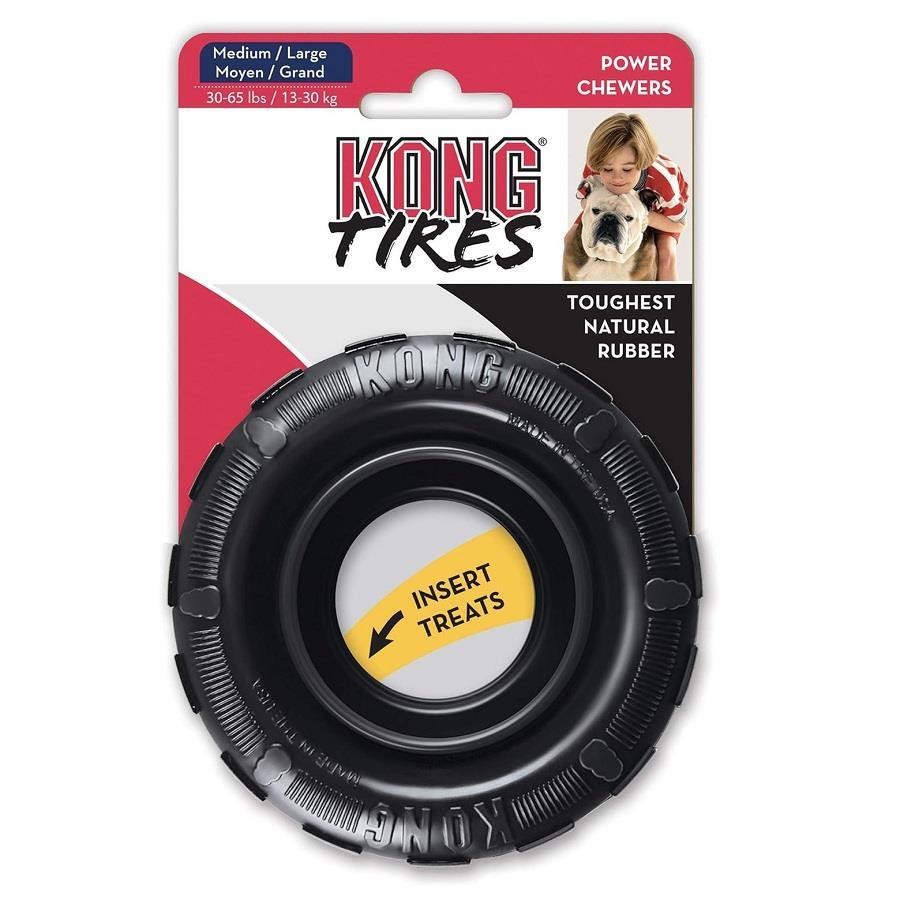 KONG Extreme Tires Ultra Sert Tekerlek Köpek Oyuncağı M/L