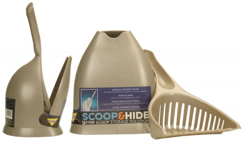 Atık temizleme kepçesi ve sıhhi depolama ünitesi