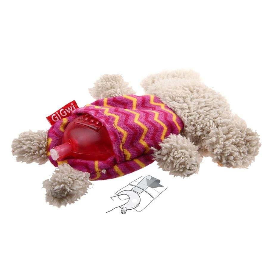 Gigwi Plush Friendz Sesli Peluş Fil Köpek Oyuncağı