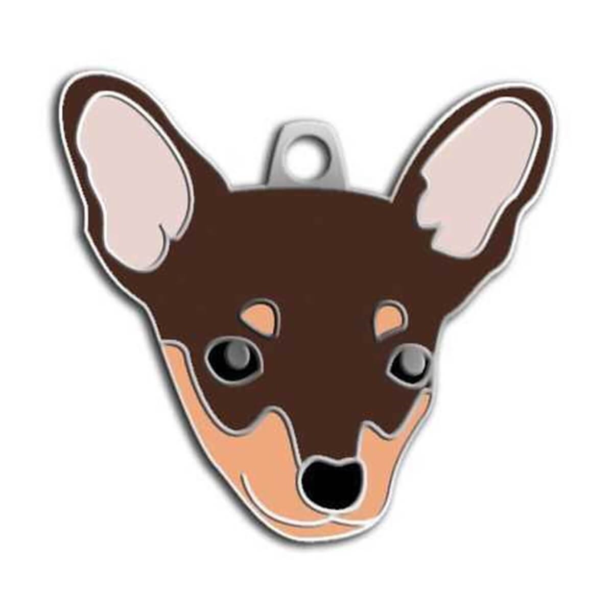 Dalis Pet Tag Pincher Köpek Künyesi