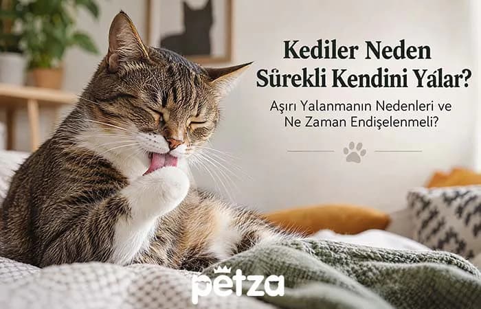 Kediler Neden Sürekli Yalanır?