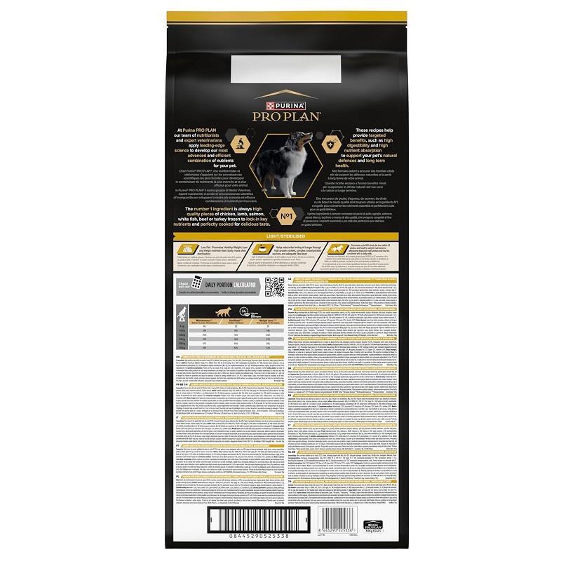 ProPlan Light Sterilised Balıklı Kuru Köpek Maması 14kg