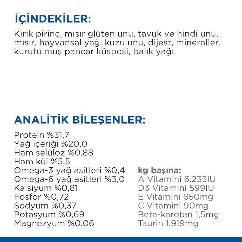 Hills Kuzulu Pirinçli Yetişkin Kedi Kuru Maması 10 Kg