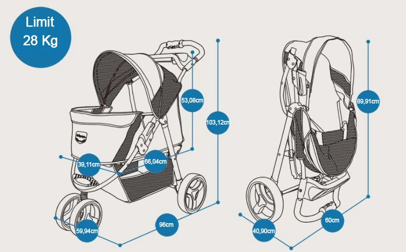 İbiyaya Monarch Köpek Puseti - Orta ve Büyük Irk
