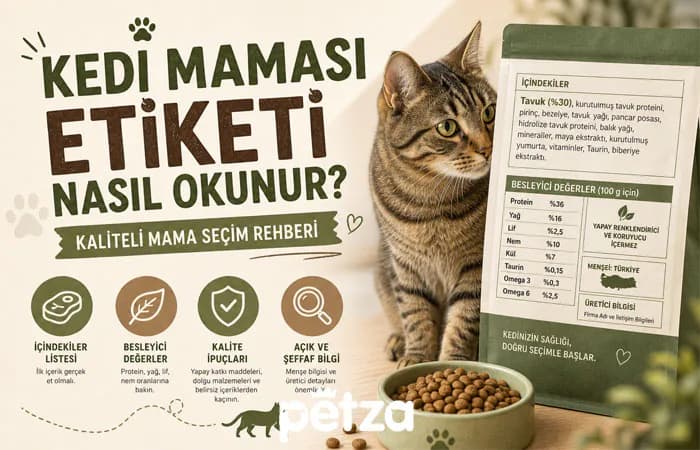Kedi Maması Etiketi Nasıl Okunur?