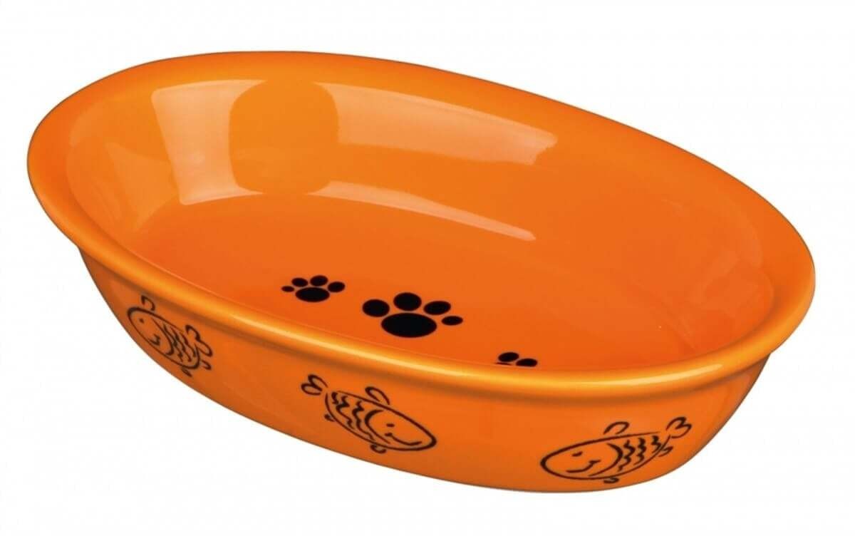 Trixie Kedi Porselen Mama/Su Kabı 0,2lt/15cmx10cm