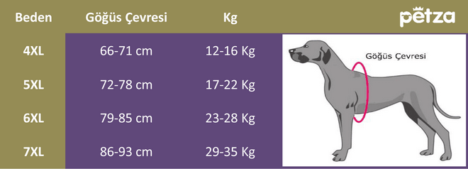 Büyük Irk Paçalı Köpek Mont - Duma Kırmızı