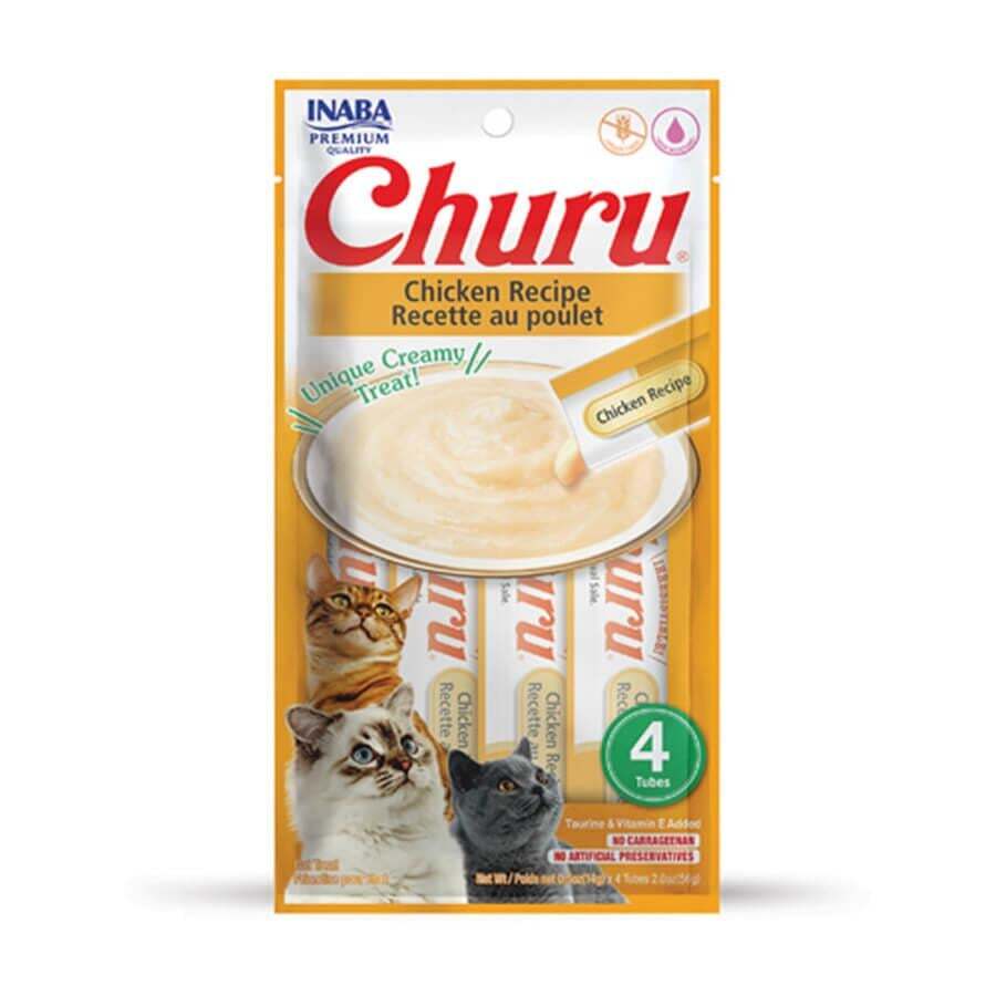 Ciao Churu Cream Tavuklu Kedi Ödül Kreması 4 x 14 Gr