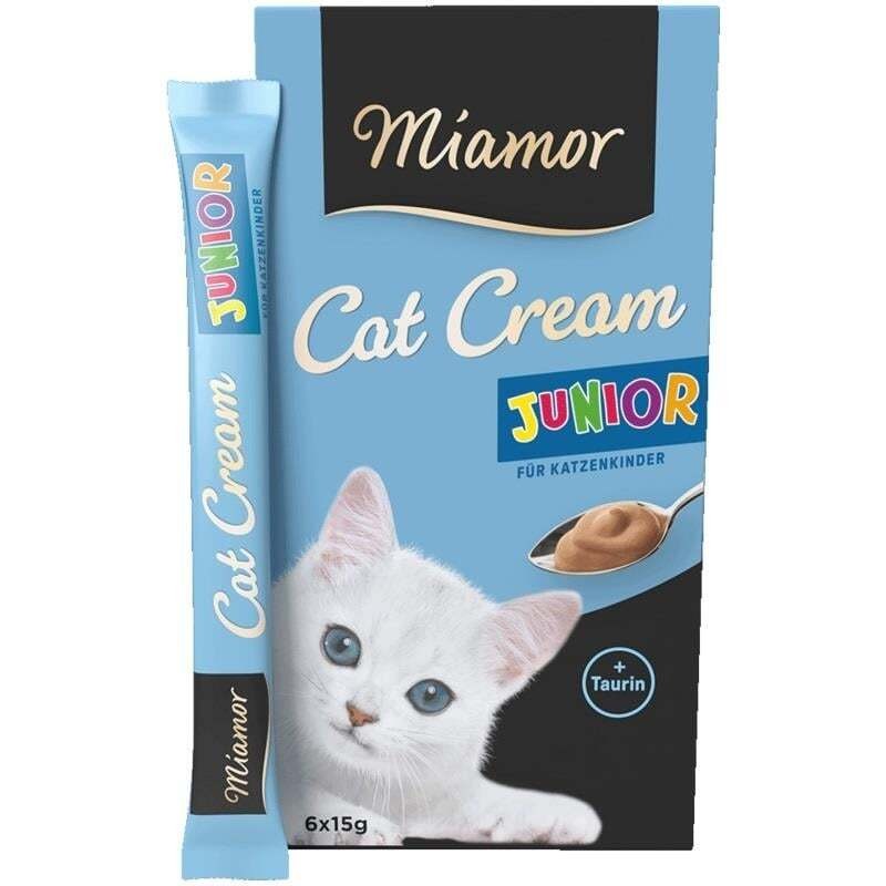 Miamor Cream Yavru Kediler İçin Ek Besin ve Ödül 6 x 15 Gr