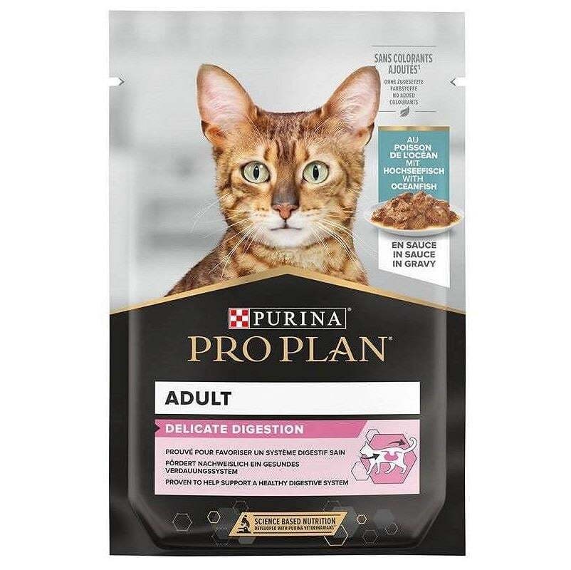 Pro Plan Delicate Okyanus Balıklı  Pouch Kedi Konservesi 85 Gr