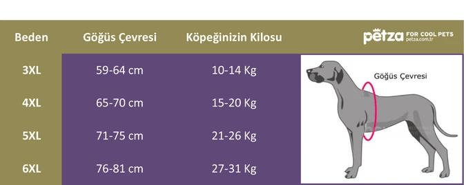 Orta ve Büyük Irk Köpek Gömlek - Rajo