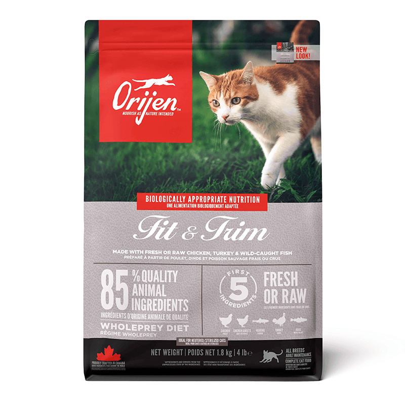 Orijen Fit & Trim Kilo Kontrolü İçin Kedi Maması 1,8 kg