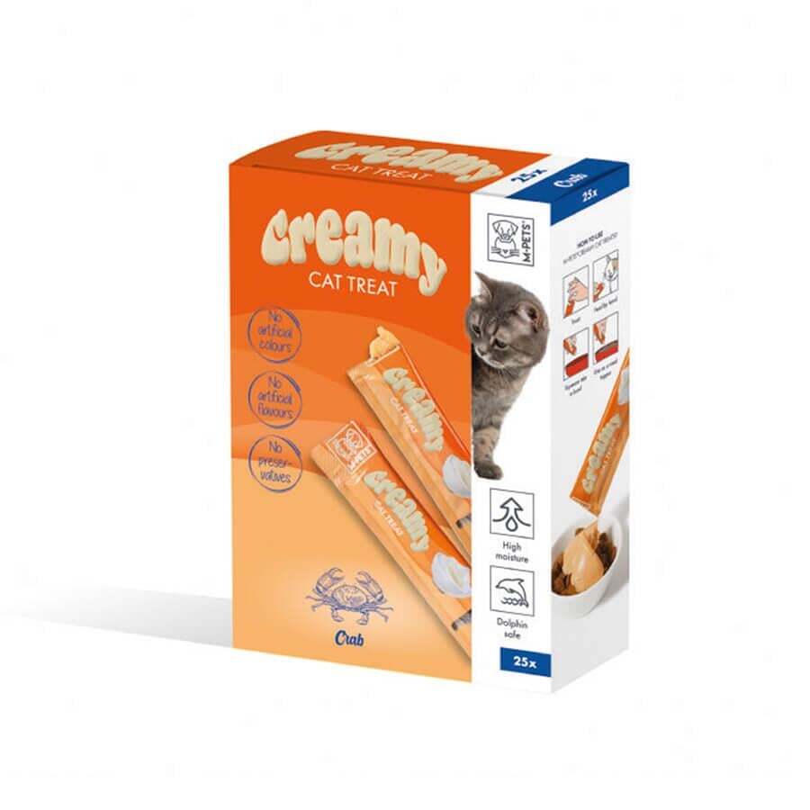 M-Pets Creamy Yengeçli Kedi Ödülü 25x15 GR