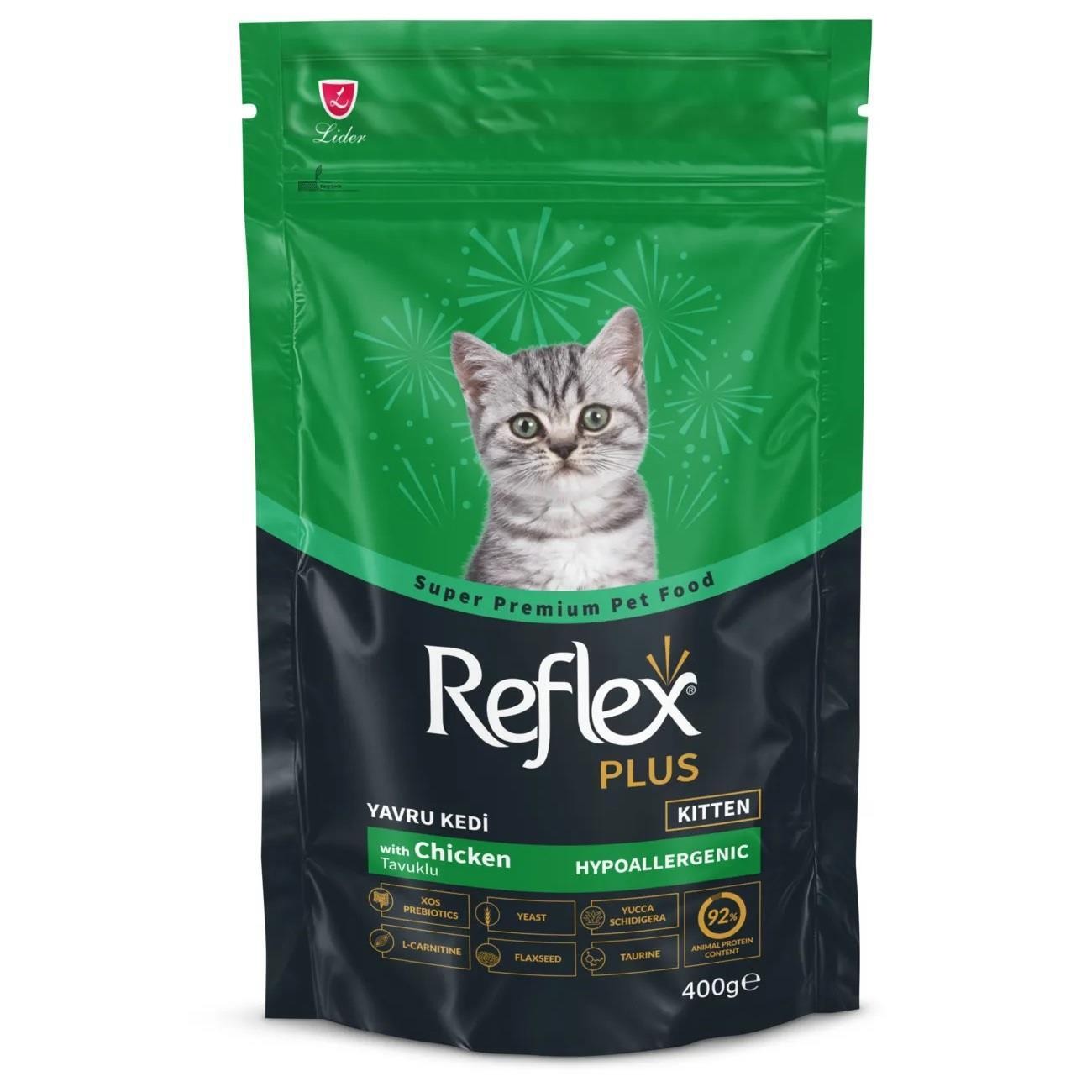 Reflex Plus Hipoalerjenik Tavuklu Yavru Kedi Maması 400 Gr