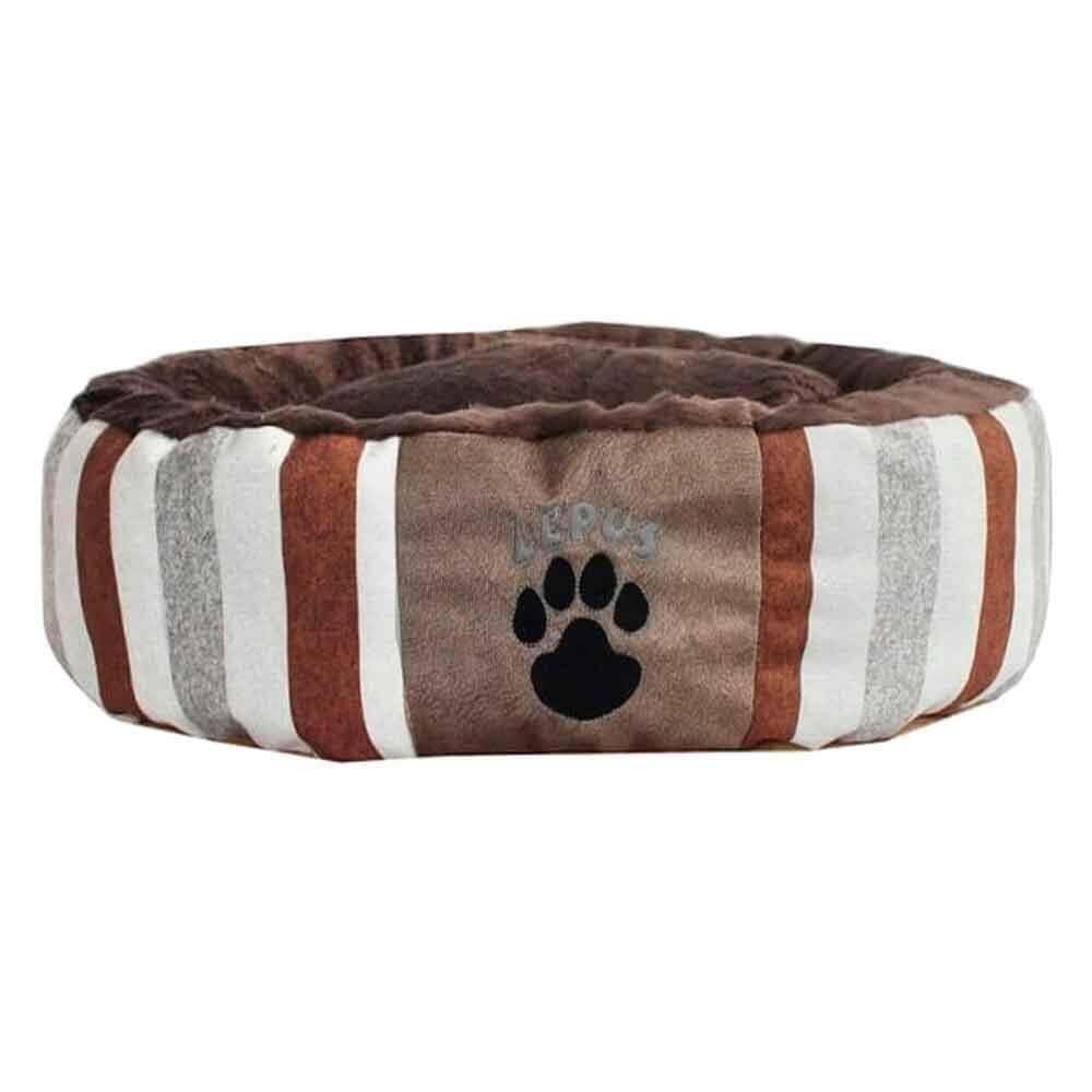 Lepus Simit Kedi Ve Köpek Yatağı 57x16 Kahverengi