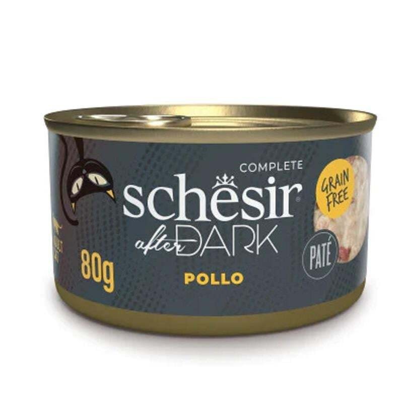 Schesir After Dark Wholefood Tavuklu Kedi Konservesi 80gr