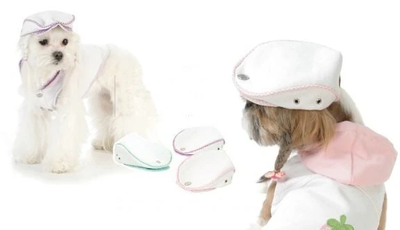 Fruity Flower Köpek Şapka - Pembe XL