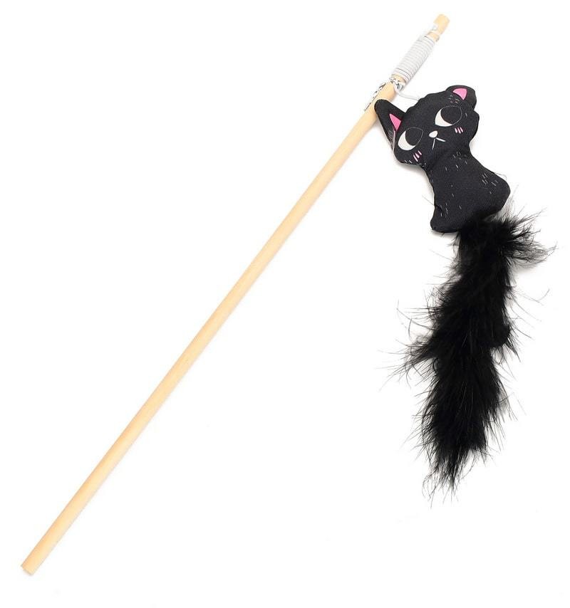 Kedi Oyun Oltası Kitty Siyah