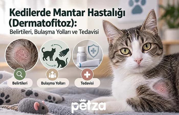 Kedilerde Mantar Hastalığı (Dermatofitoz)