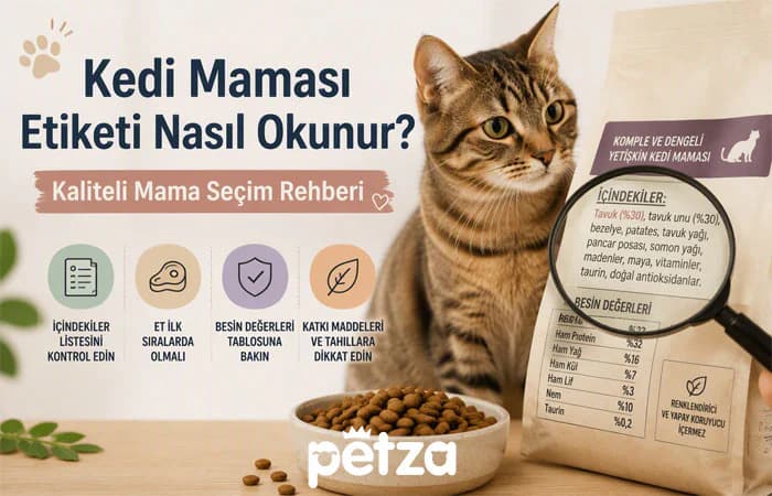 Kedi Maması Etiketi Nasıl Okunur?