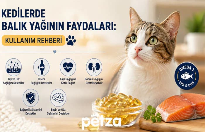 Kedilerde Balık Yağının Faydaları