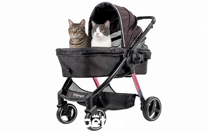 Ibiyaya Retro Luxe Kedi Puseti Siyah - Petza