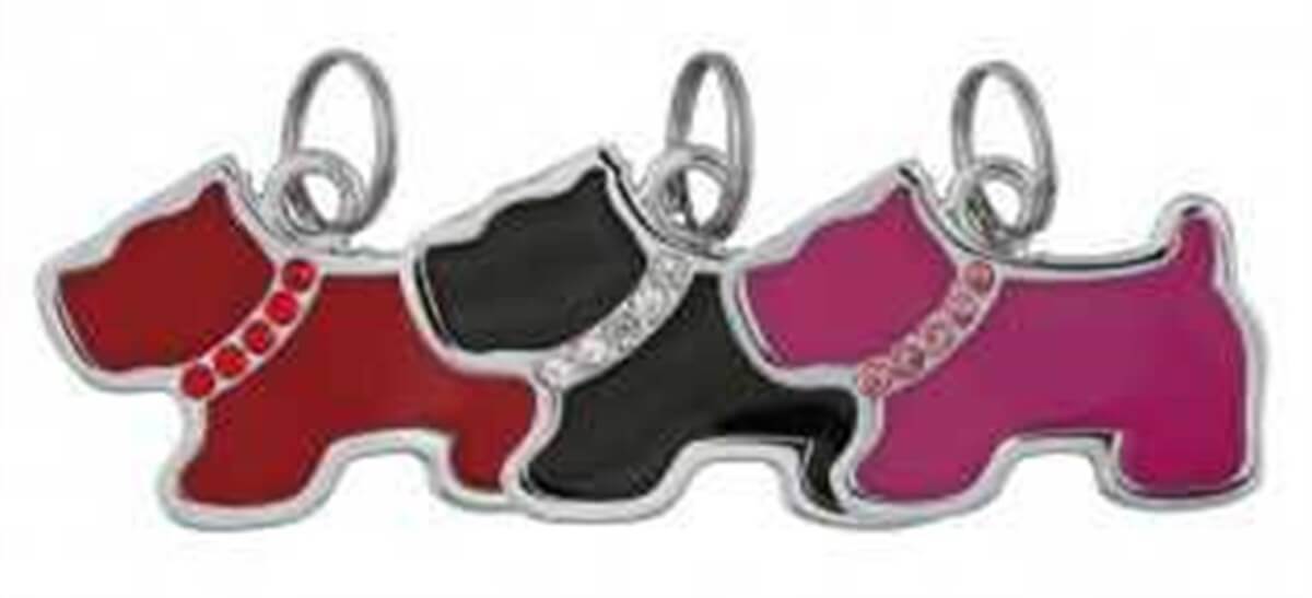 Trixie Köpek Şeklinde Köpek İsimlik 35x25mm 1 Adet.