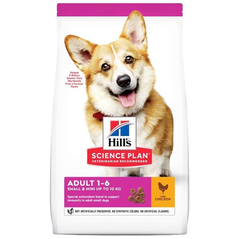 Hills Adult Small&Miniature Hindi-Tavuk Küçük Irk Köpek Maması 1.5 Kg