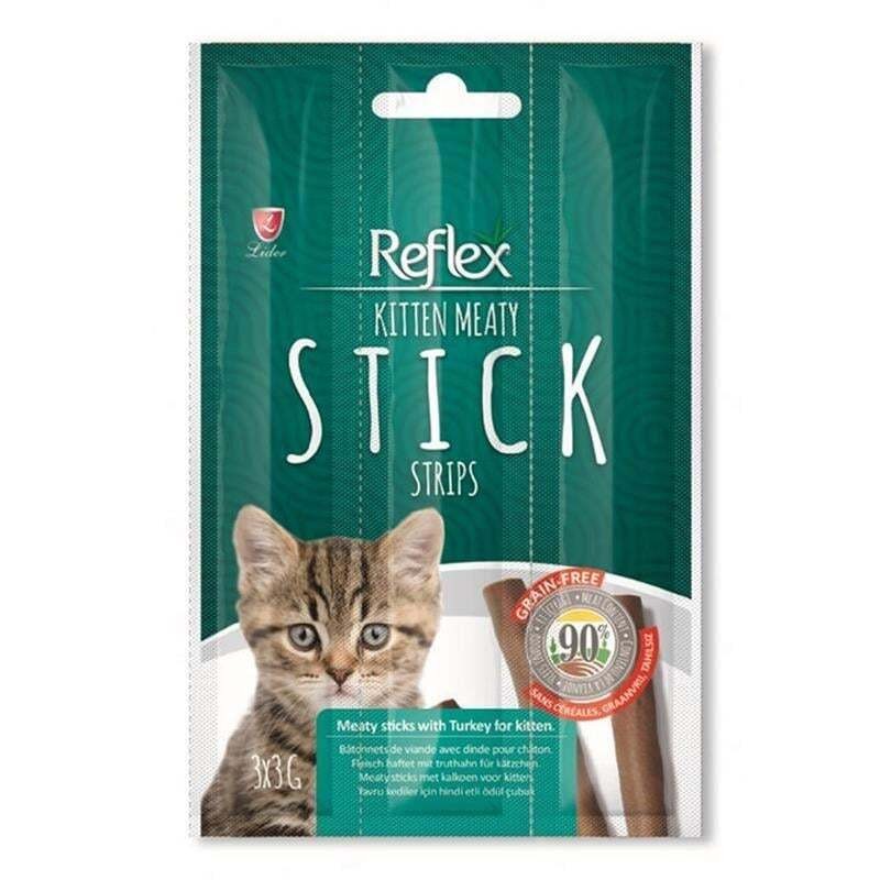 Reflex Hindili Yavru Kedi Ödül Çubuğu 3 Gr 3 Adet