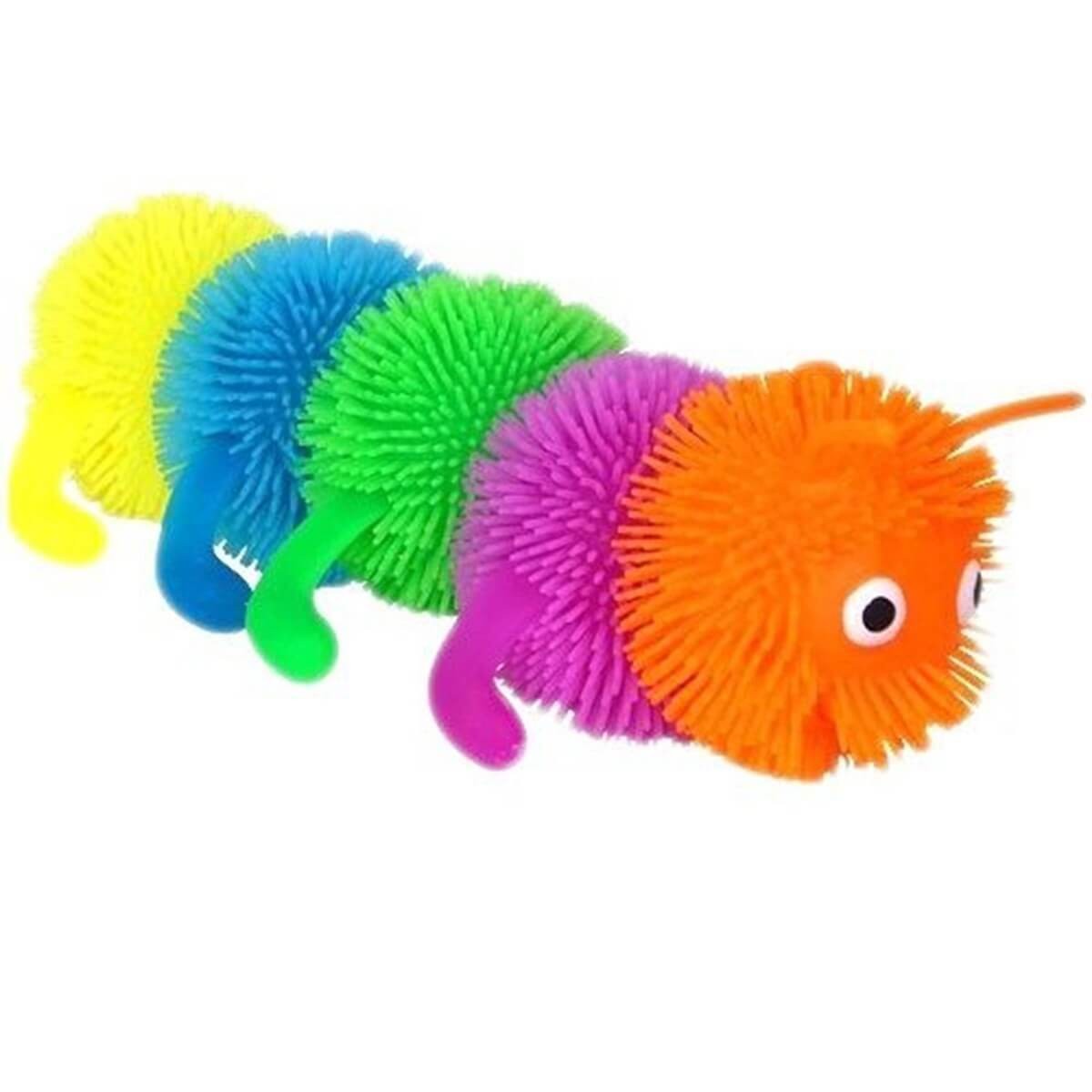 Lionpets Silikon Tırtıl Kedi Oyuncağı