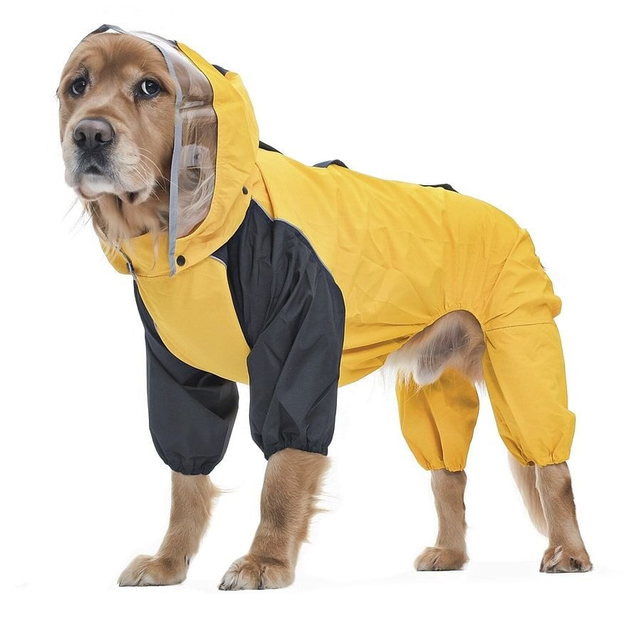 Orta ve Büyük Irk Köpek Paçalı Yağmurluk  - Grogu