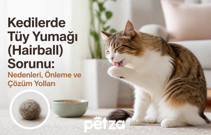 Kedilerde Tüy Yumağı (Hairball) Sorunu
