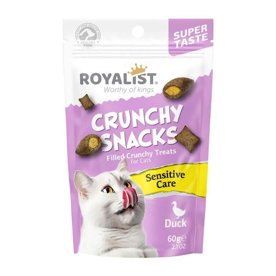 Royalist Crunchy Snacks Duck Sensitive Kedi Ödül Maması 60 GR