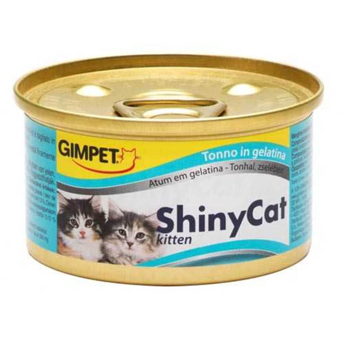 Shiny Cat Ton Balıklı Öğünlük Yavru Kedi Konservesi 70 Gr