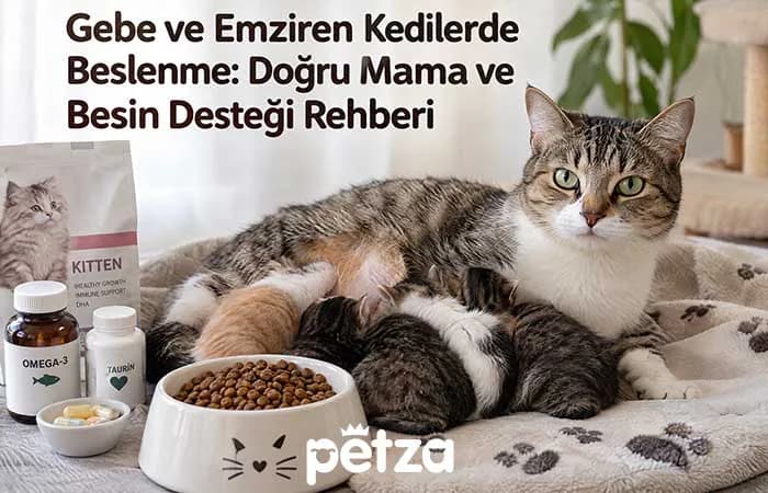 Gebe ve Emziren Kedilerde Beslenme