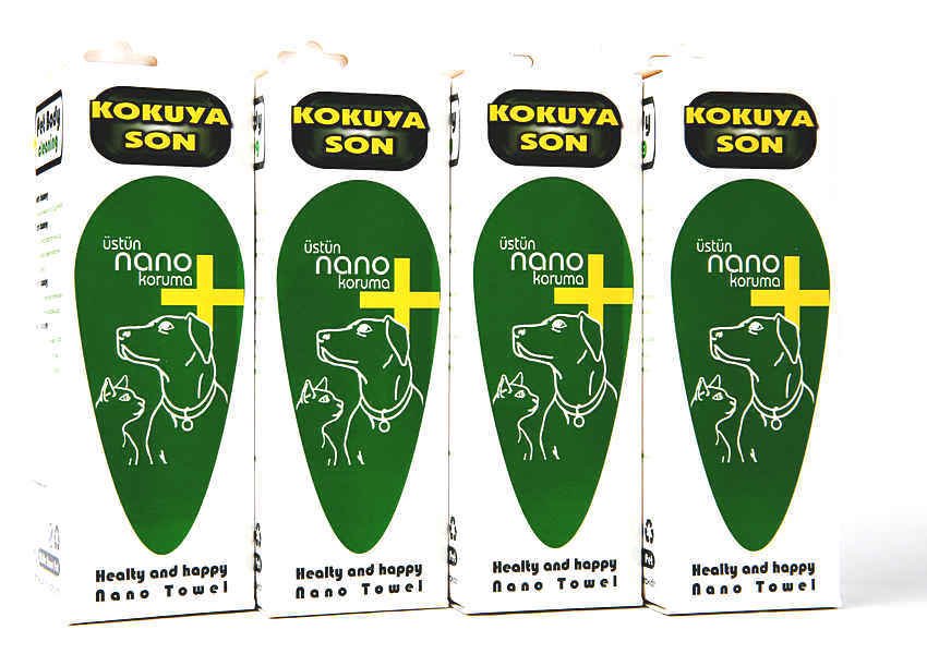 Pet Body Cleaning Antibakteriyel Koku Yok Edici Havlu