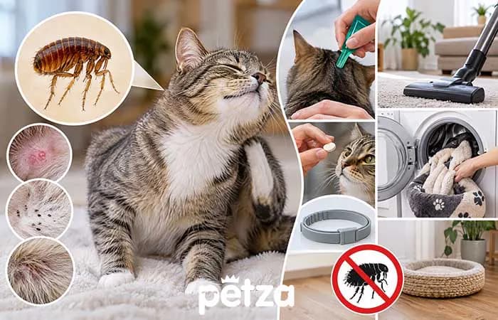 Kedilerde Pire Problemi
