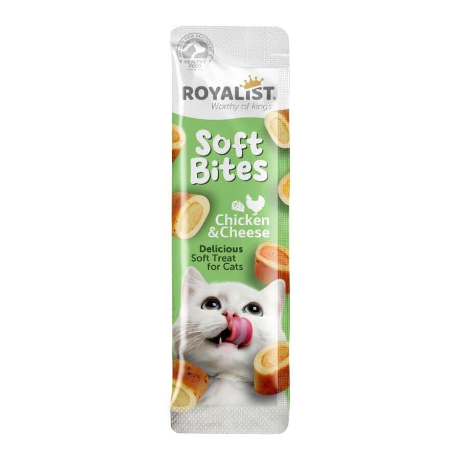 Royalist Soft Bites Chicken & Cheese Kedi Ödül Maması 10 GR