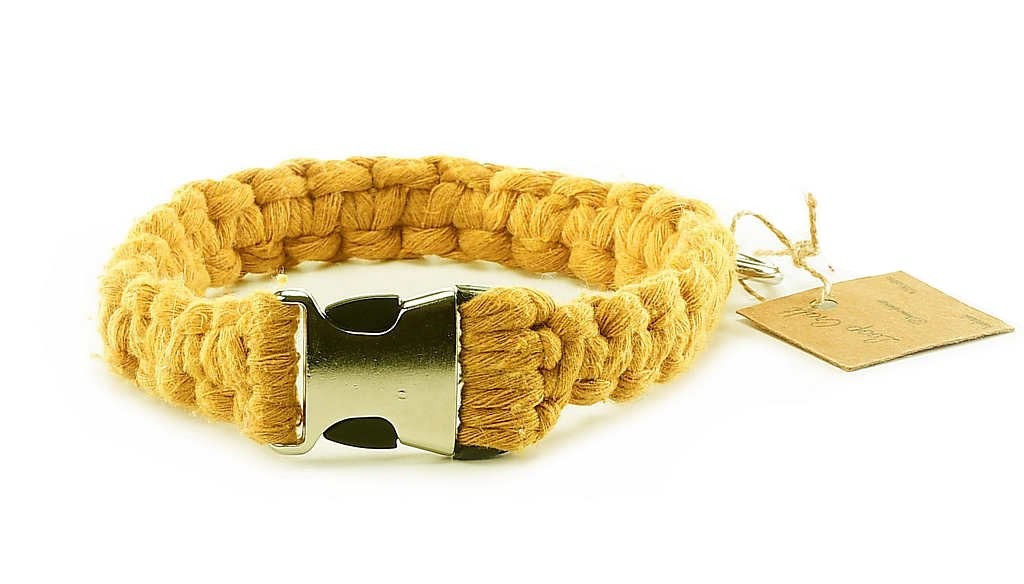 Makrome Köpek Boyun Tasması Macra (38- 40 cm)
