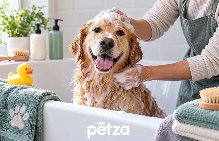 Köpek Evde Nasıl Yıkanır