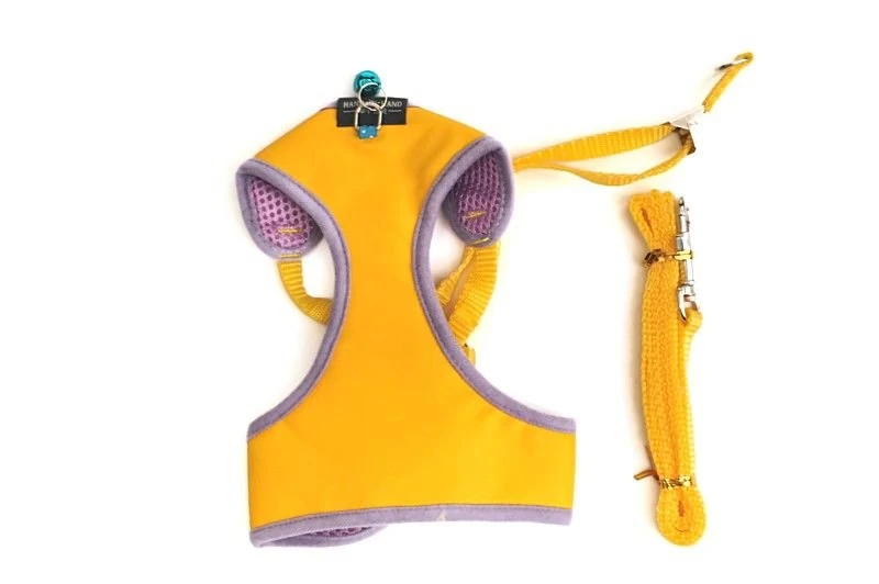 Groom Göğüs Tasması ve Uzatması Sarı