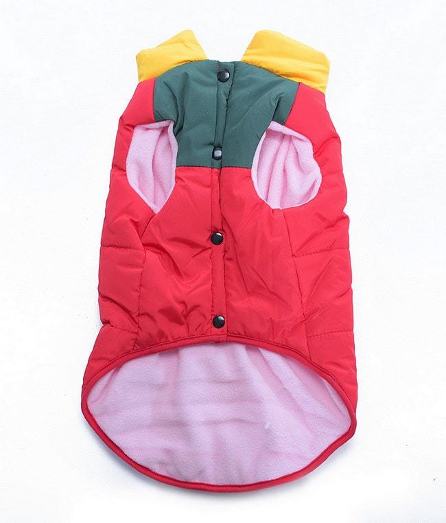 Küçük ve Orta Irk Köpek Mont Murpota Kırmızı