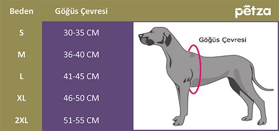 Küçük ve Orta Irk Köpek Paçalı Mont Gunvor