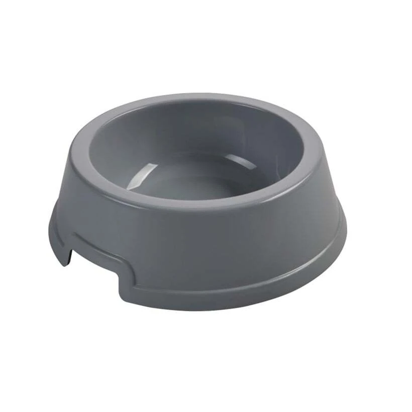 Çınar Kedi Köpek Mama Kabı 350 Ml Gri