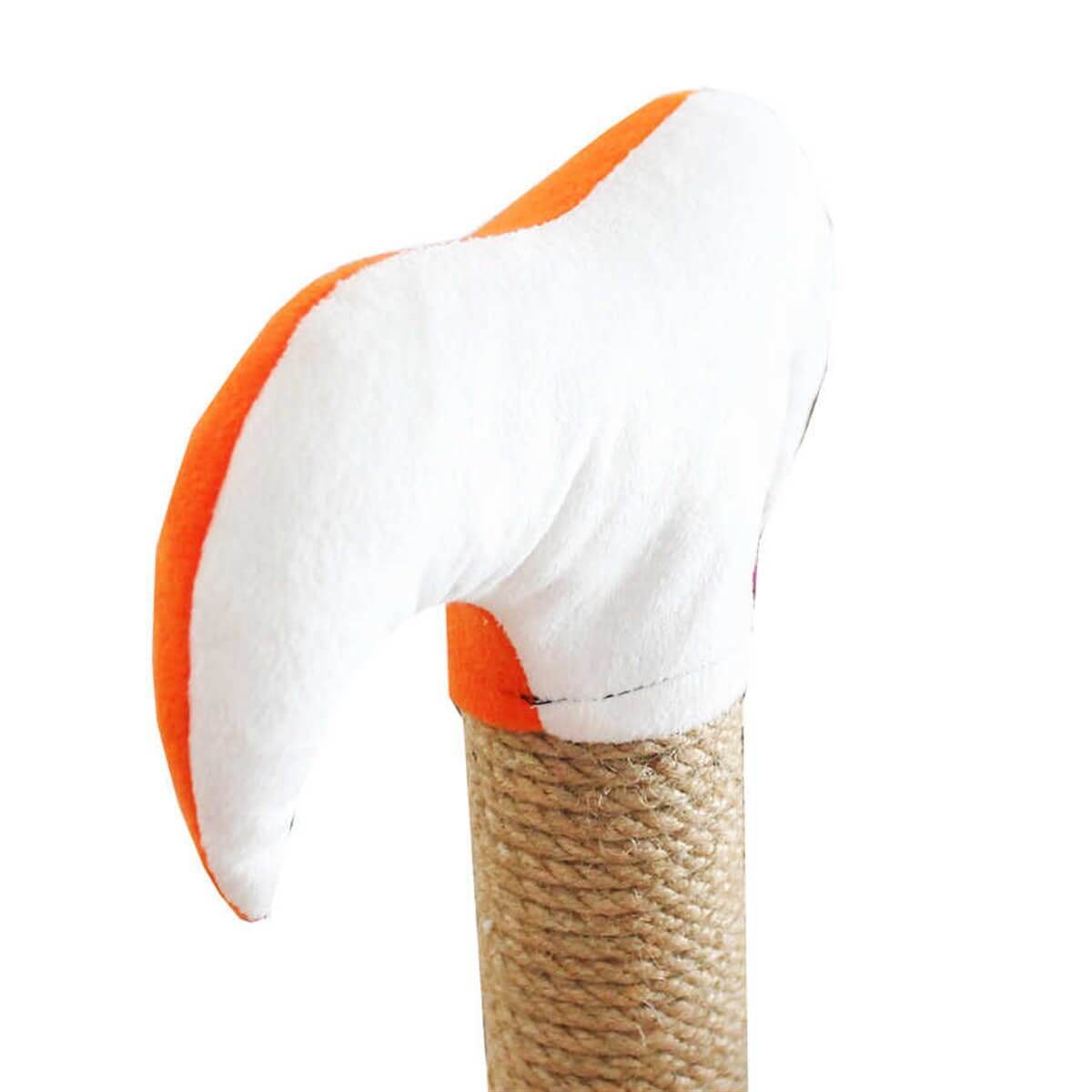 Bedspet Palyaço Kedi Tırmalama Turuncu