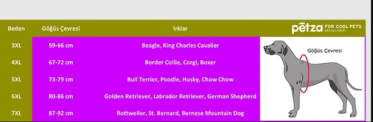 Orta ve Büyük Irk T-shirt Neema 