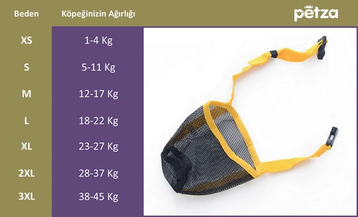 Köpek Ağızlık Tulok Ayarlanabilir