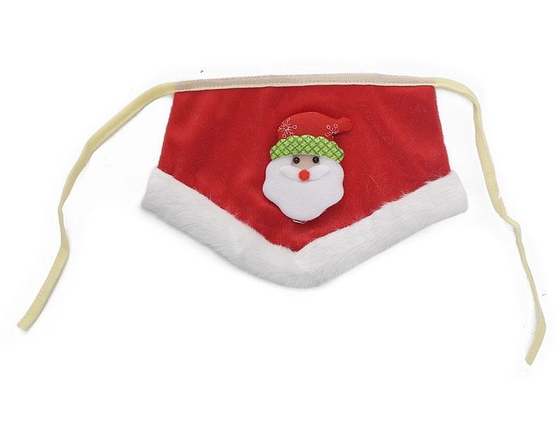 Küçük Orta Ve Büyük Irk Köpekler için Santa Bandana