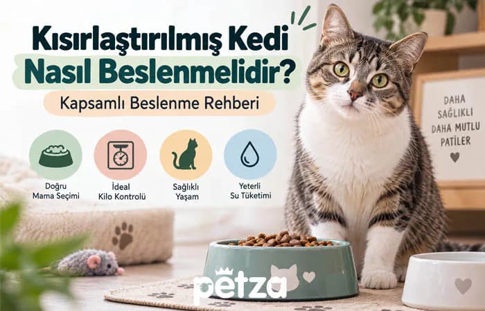 Kısırlaştırılmış Kedi Nasıl Beslenmelidir?