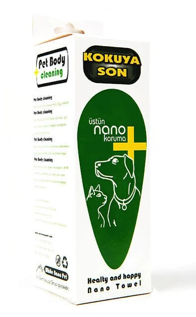 Pet Body Cleaning Antibakteriyel Koku Yok Edici Havlu